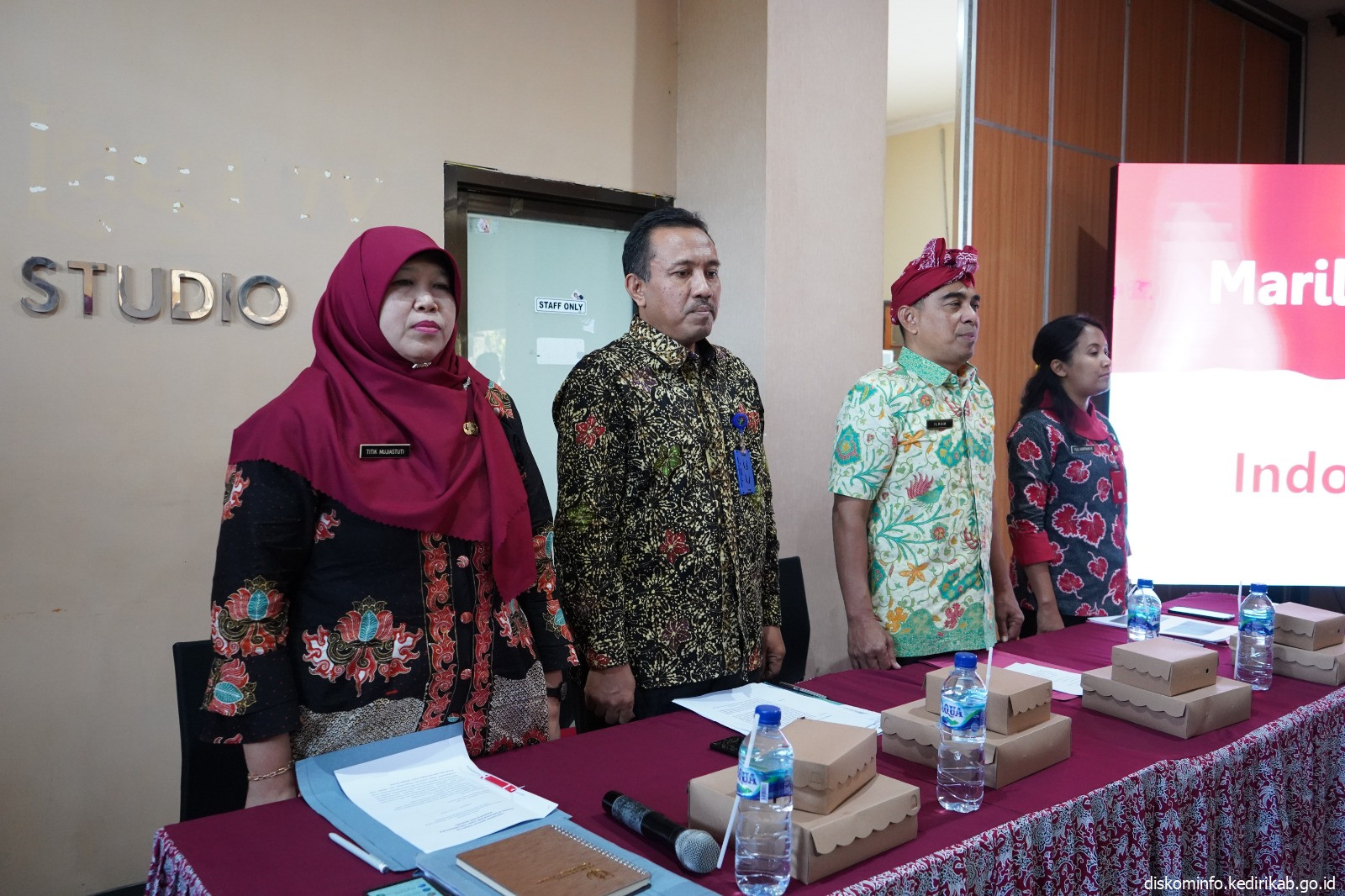 Rapat Koordinasi Wujudkan Satu Data Kabupaten Kediri